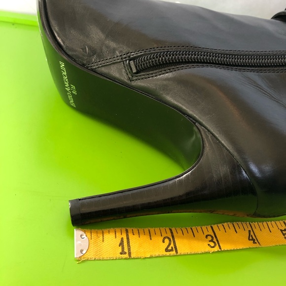 SALE Enzo Angiolini black zip heeled boots - Picture 8 of 9
